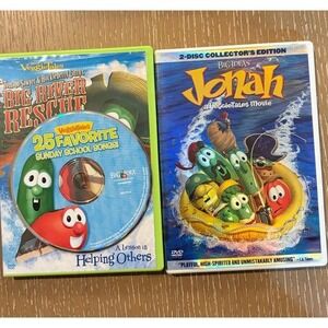 Veggie Tales Sunday School Songs DVD, Jonah a Veggietales Movie 2 Disc Collector